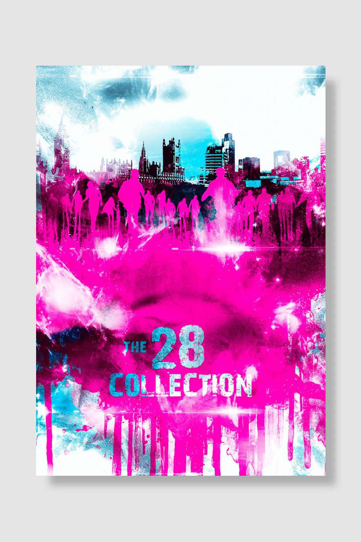 28 Days Later Collection Oyun Poster Çerçevesiz Yüksek Kalite Oyun Afiş Duvar Poster