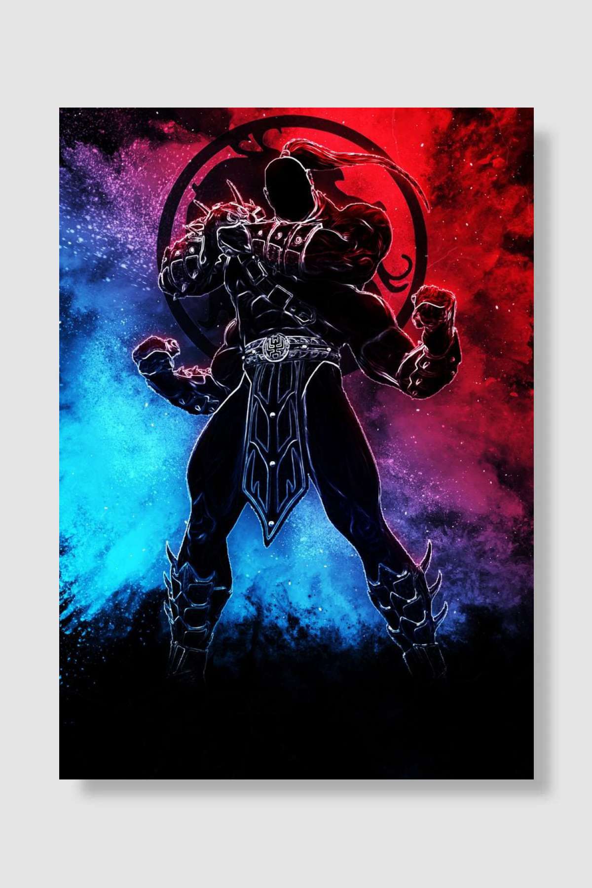 The powerful warriors Oyun Poster Çerçevesiz Yüksek Kalite Oyun Afiş Duvar Poster