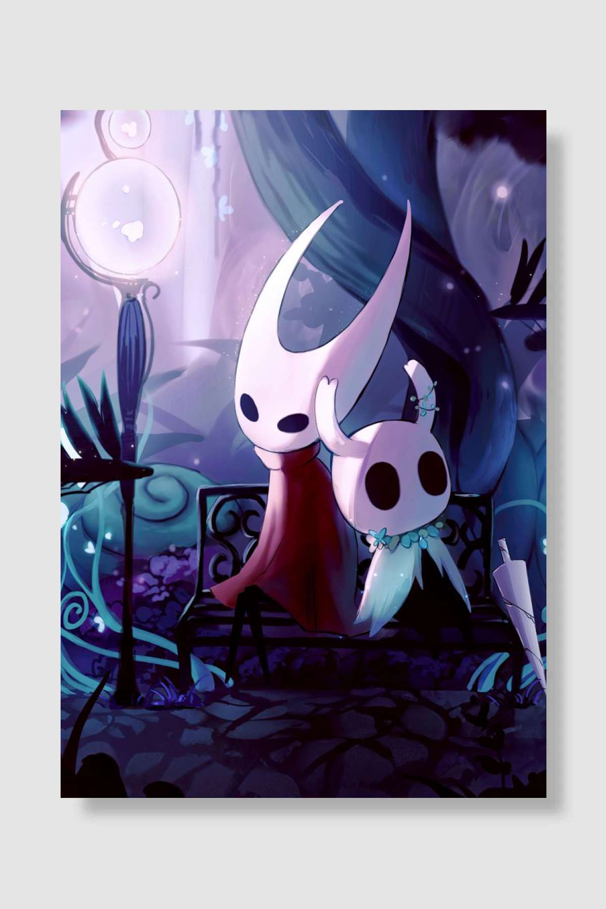 Hollow Knight Oyun Poster Çerçevesiz Yüksek Kalite Oyun Afiş Duvar Poster