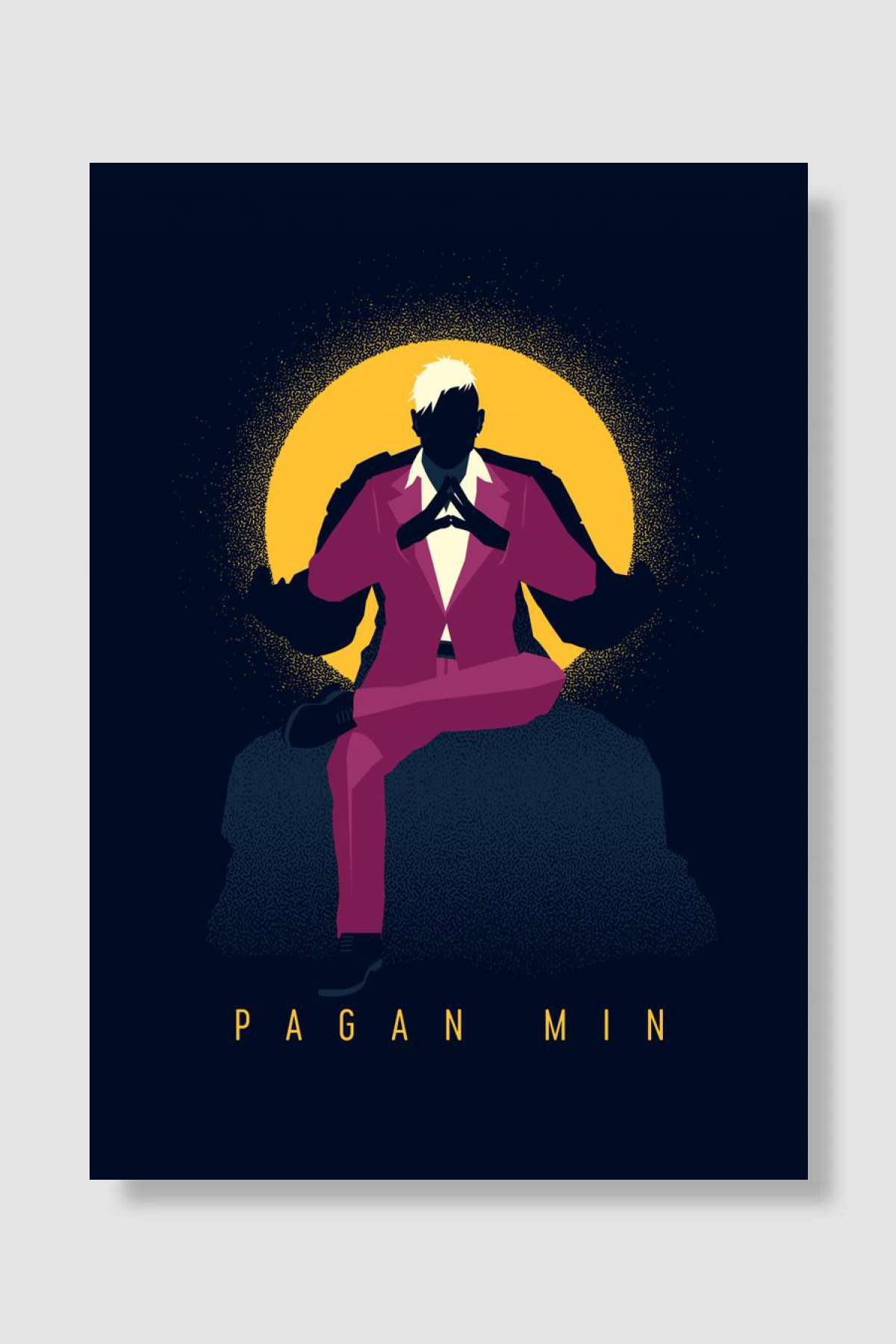 Pagan Min Oyun Poster Çerçevesiz Yüksek Kalite Oyun Afiş Duvar Poster