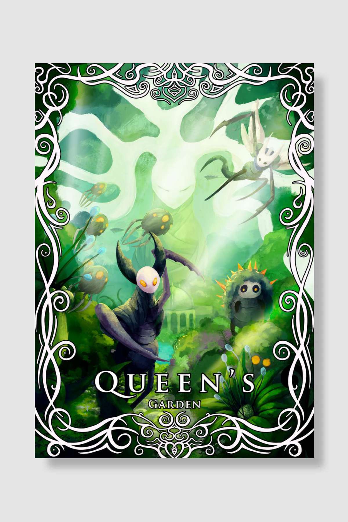 Queens Garden Oyun Poster Çerçevesiz Yüksek Kalite Oyun Afiş Duvar Poster - En İyi Fiyatlarla