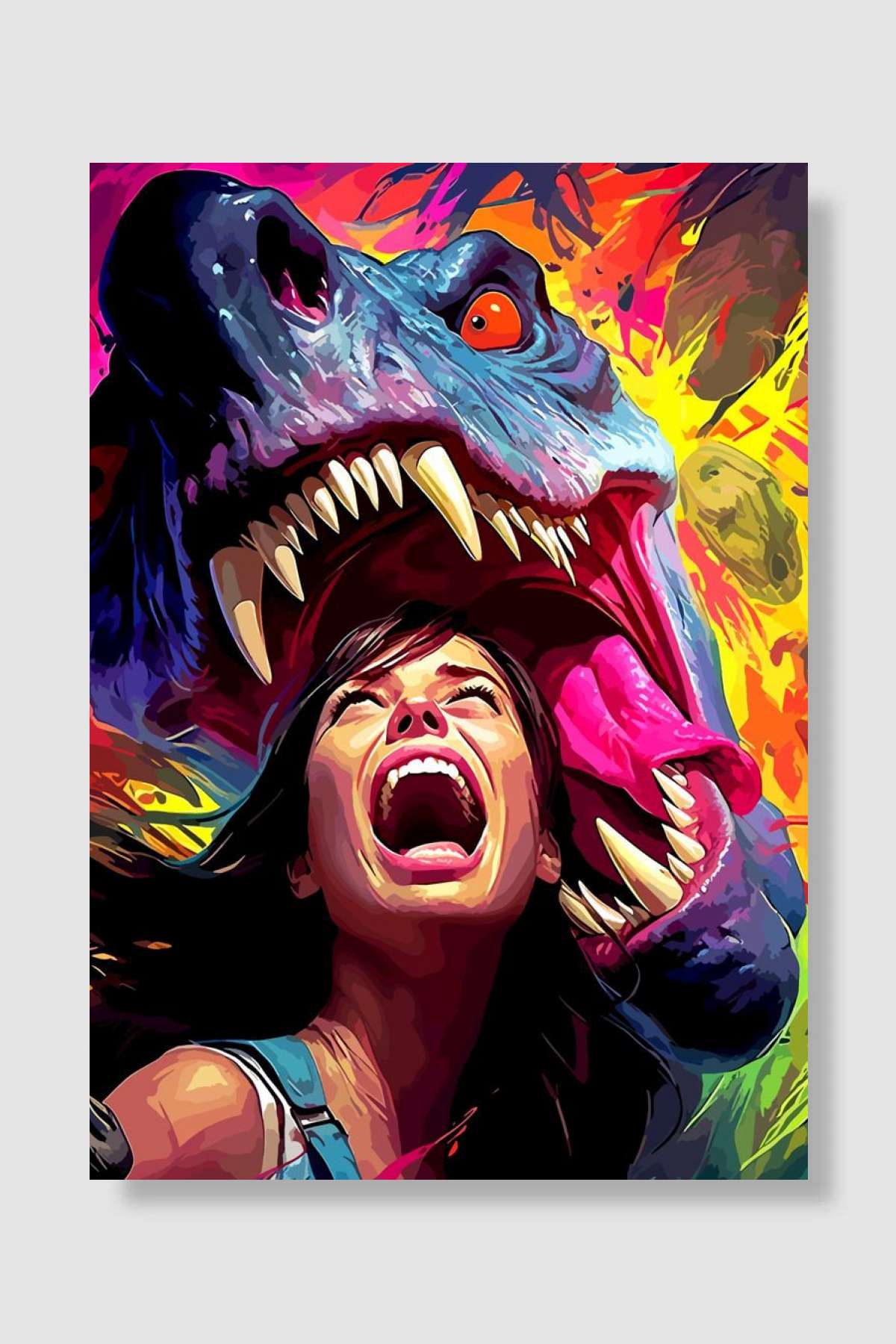 A R K Oyun Poster Çerçevesiz Yüksek Kalite Oyun Afiş Duvar Poster