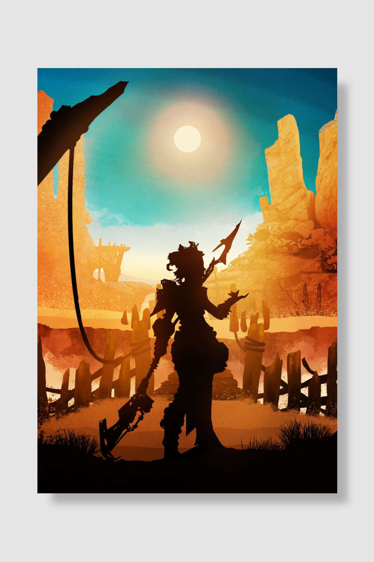 Aerie Oyun Poster Çerçevesiz Yüksek Kalite Oyun Afiş Duvar Poster