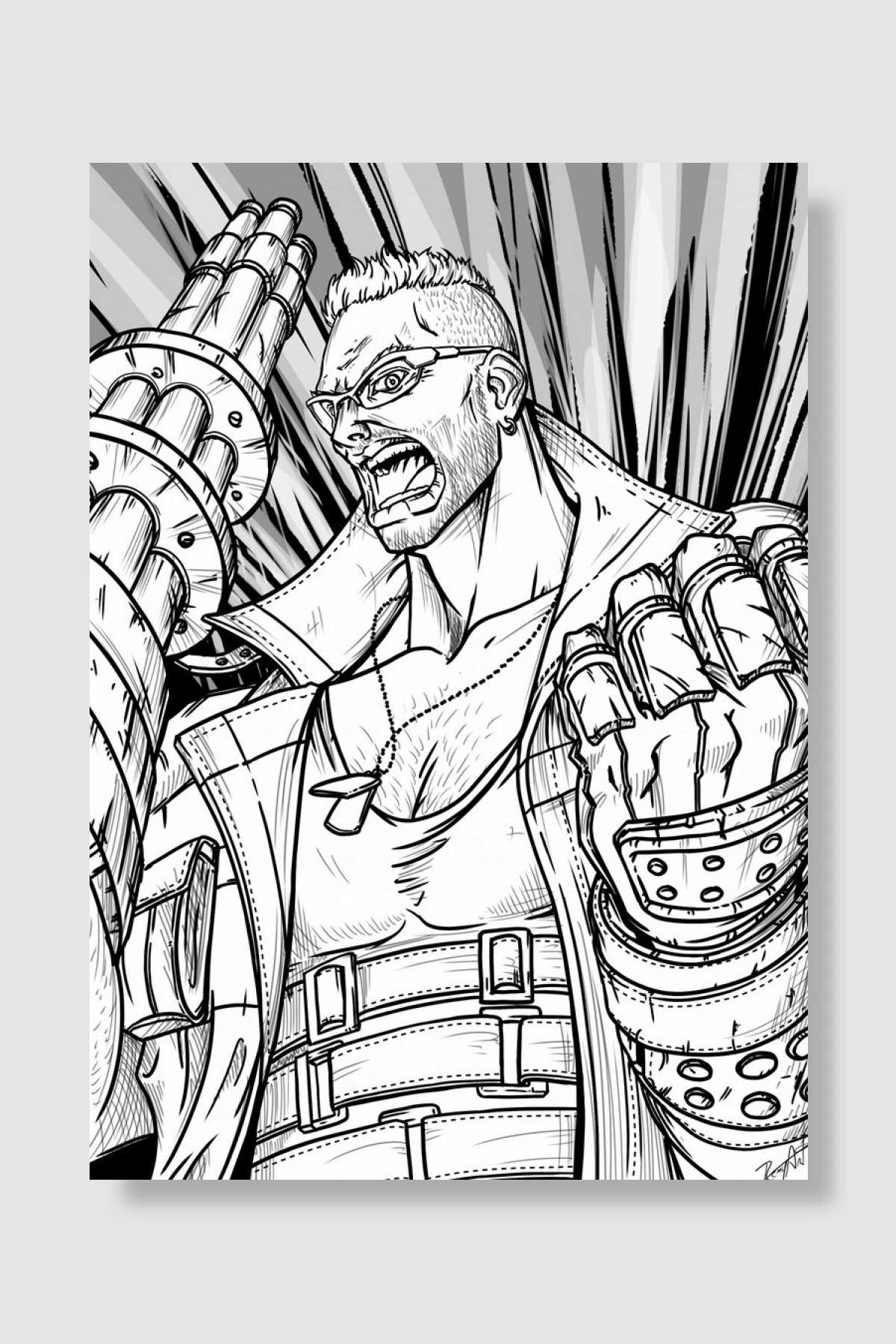 Avalanche Barret Oyun Poster Çerçevesiz Yüksek Kalite Oyun Afiş Duvar Poster