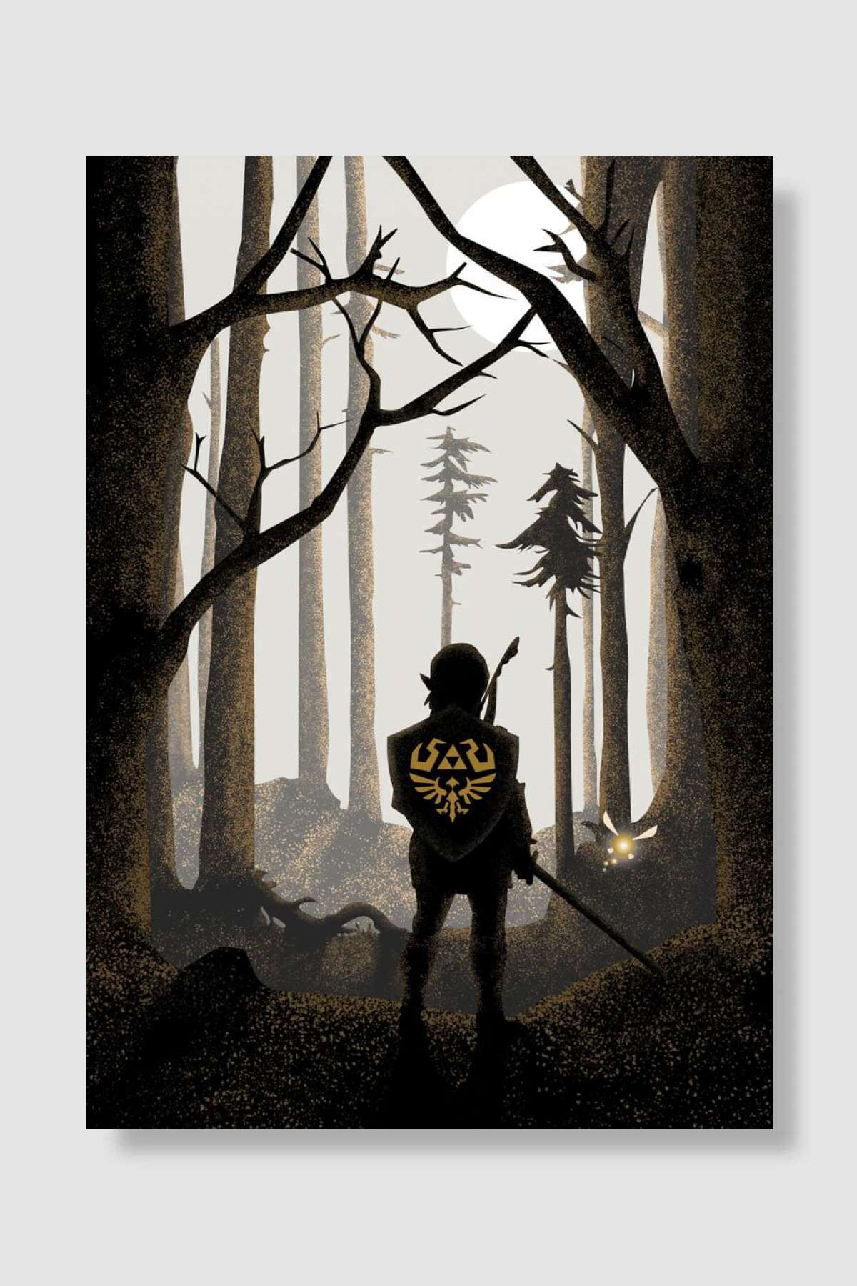 Lost Woods Oyun Poster Çerçevesiz Yüksek Kalite Oyun Afiş Duvar Poster