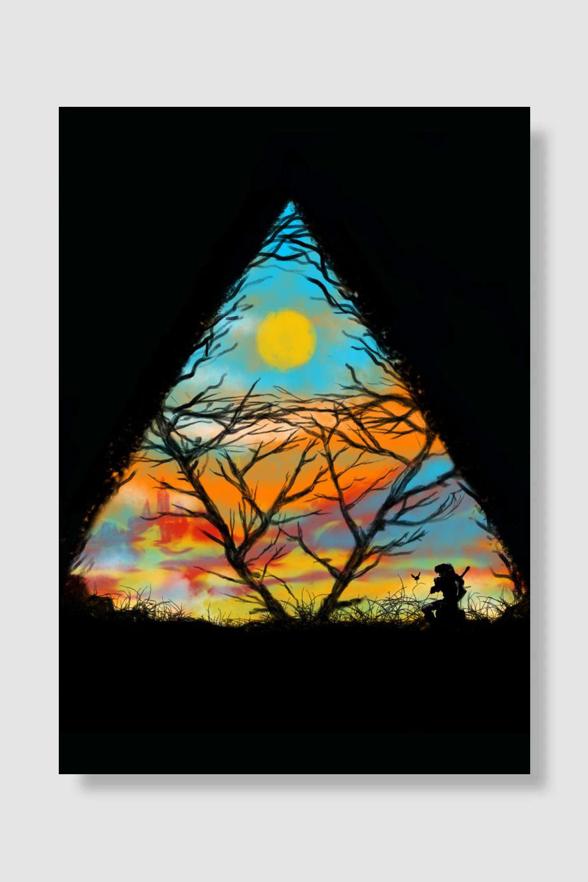 Song of fall Oyun Poster Çerçevesiz Yüksek Kalite Oyun Afiş Duvar Poster