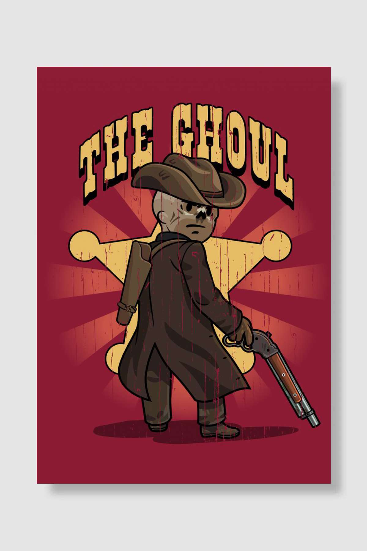 The Ghoul Graphic Oyun Poster Çerçevesiz Yüksek Kalite Oyun Afiş Duvar Poster