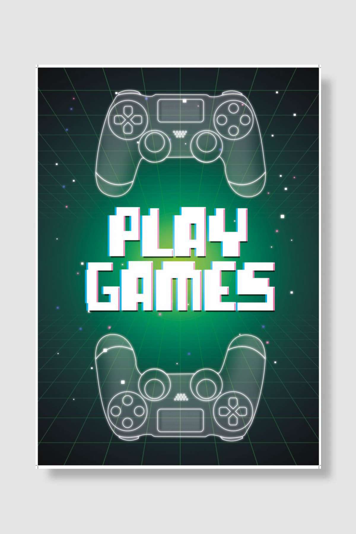 Play Games Artwork Oyun Poster Çerçevesiz Yüksek Kalite Oyun Afiş Duvar Poster - En İyi Fiyatlarla
