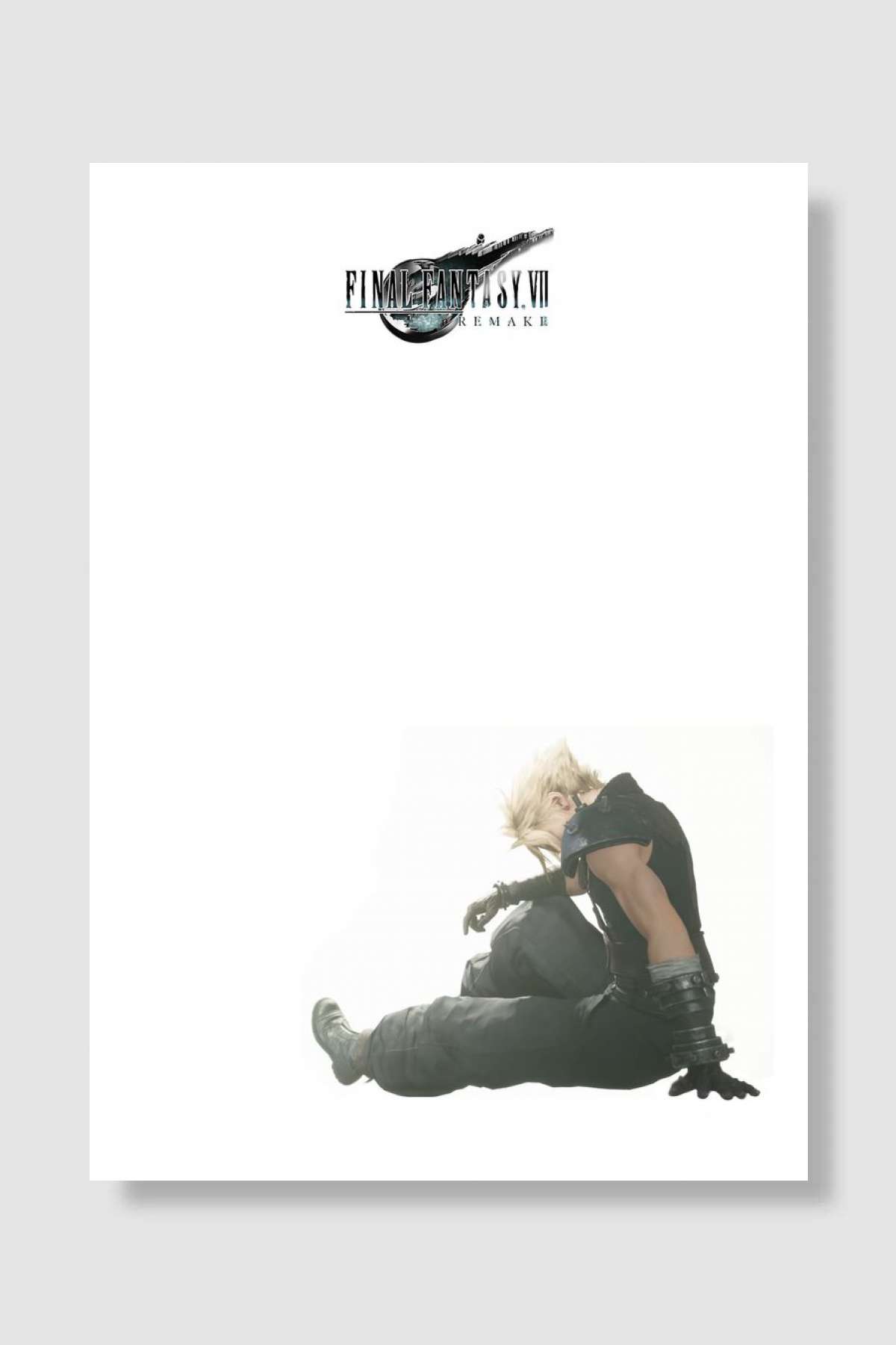 Cloud Sit 3 Oyun Poster Çerçevesiz Yüksek Kalite Oyun Afiş Duvar Poster