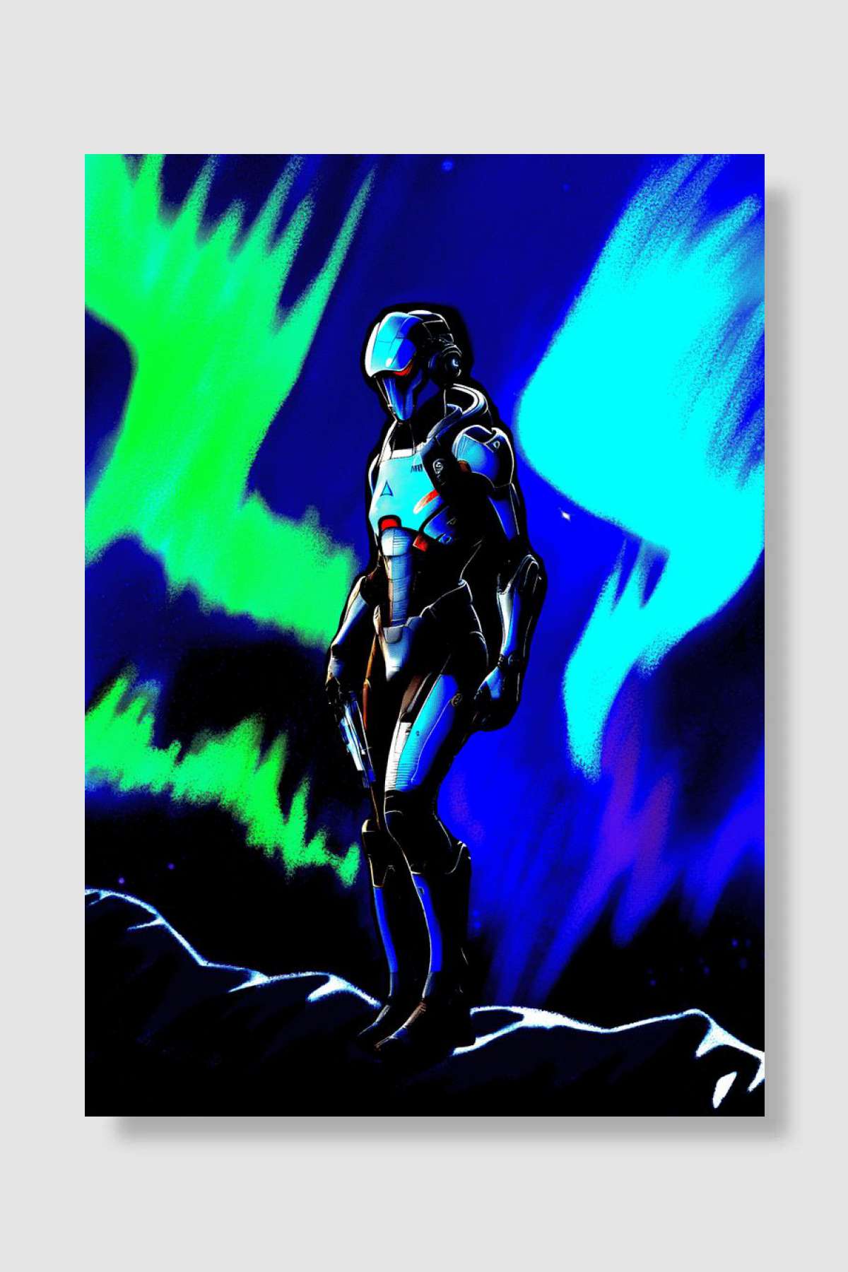 divine space heroes Oyun Poster Çerçevesiz Yüksek Kalite Oyun Afiş Duvar Poster