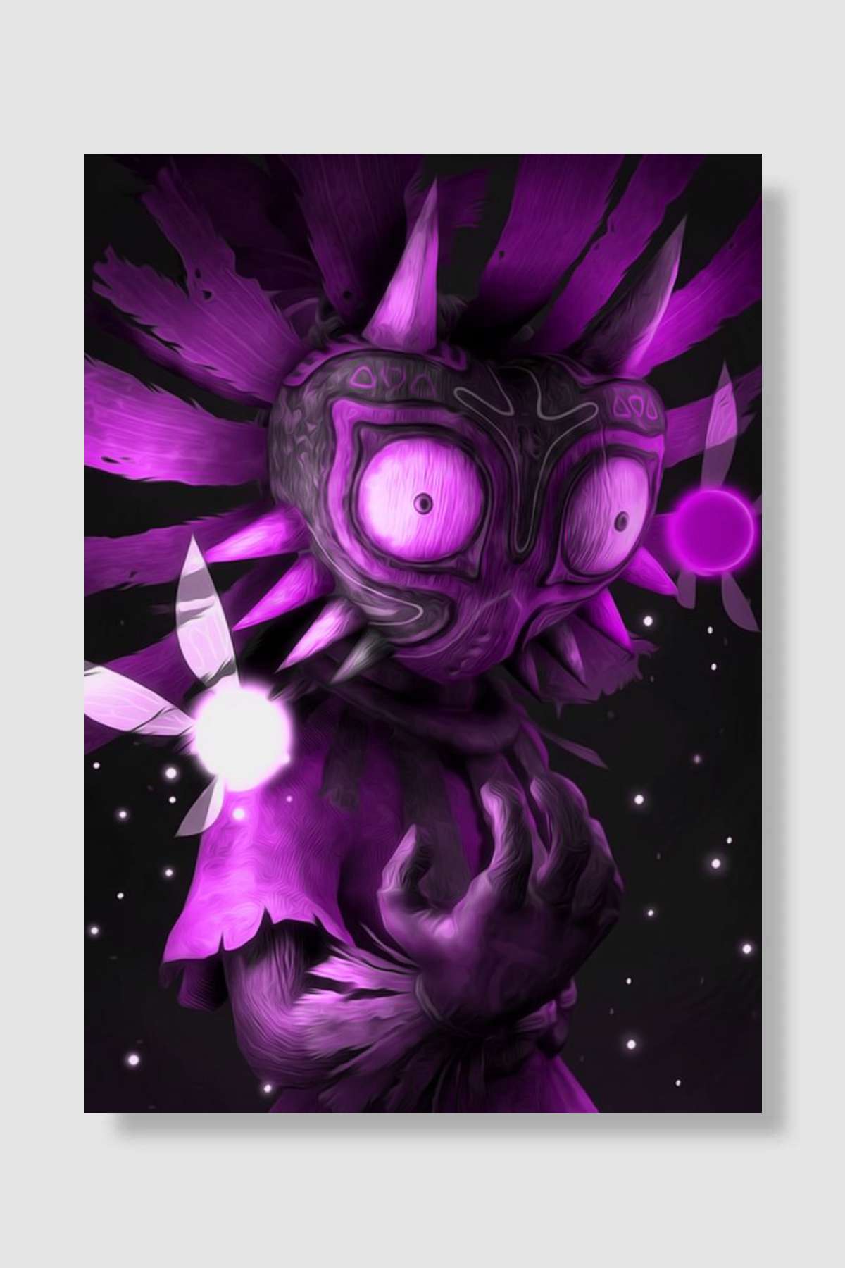 Wild Mask Oyun Poster Çerçevesiz Yüksek Kalite Oyun Afiş Duvar Poster