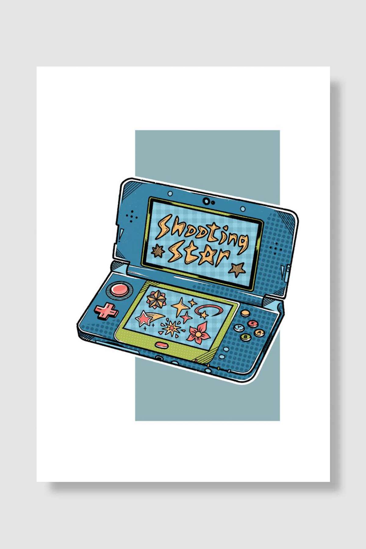 Old Game Gadget Oyun Poster Çerçevesiz Yüksek Kalite Oyun Afiş Duvar Poster