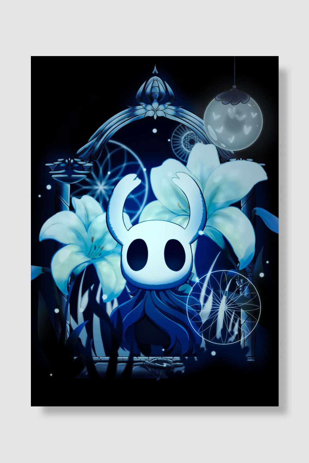 Hollow Knight Oyun Poster Çerçevesiz Yüksek Kalite Oyun Afiş Duvar Poster