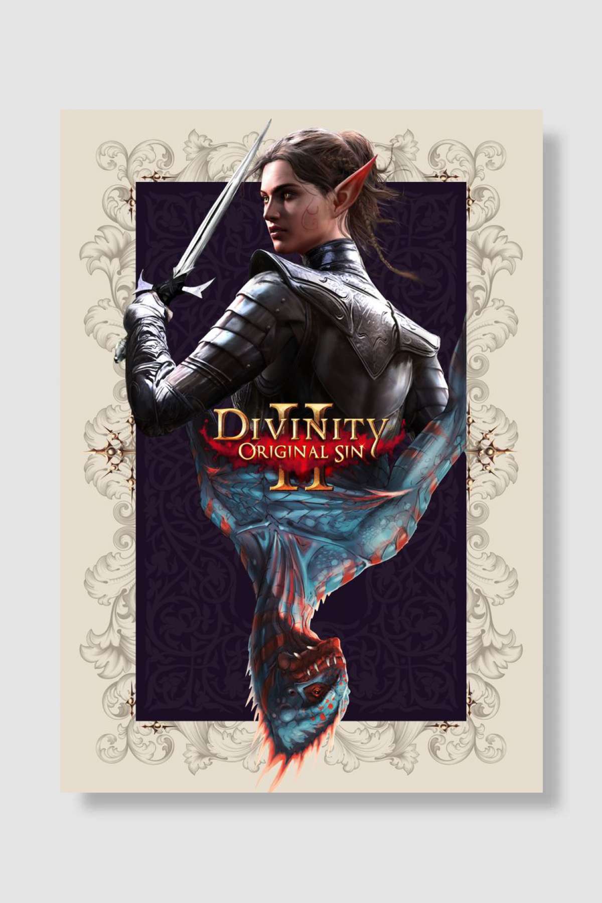 Sebille Card Oyun Poster Çerçevesiz Yüksek Kalite Oyun Afiş Duvar Poster