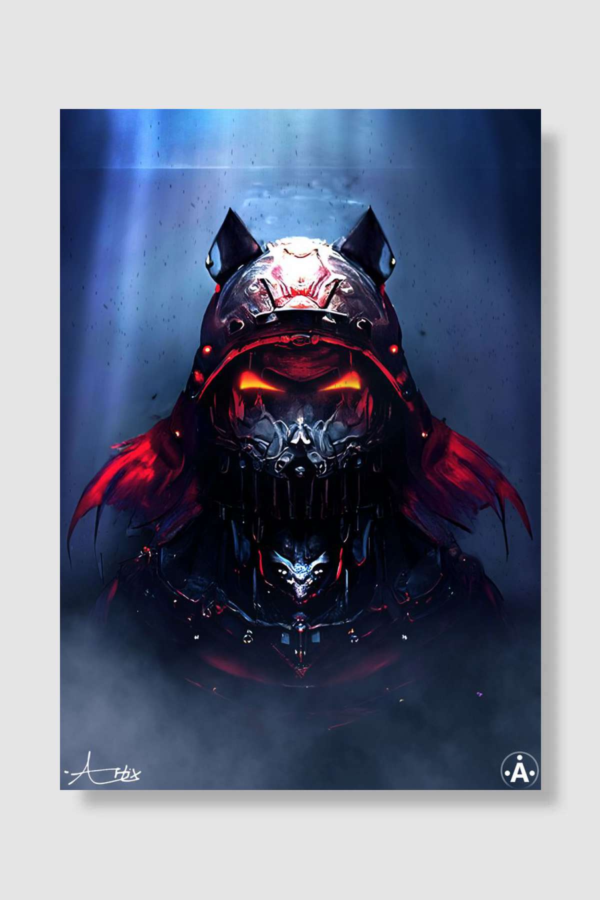 Neko Armor Oyun Poster Çerçevesiz Yüksek Kalite Oyun Afiş Duvar Poster - En İyi Fiyatlarla
