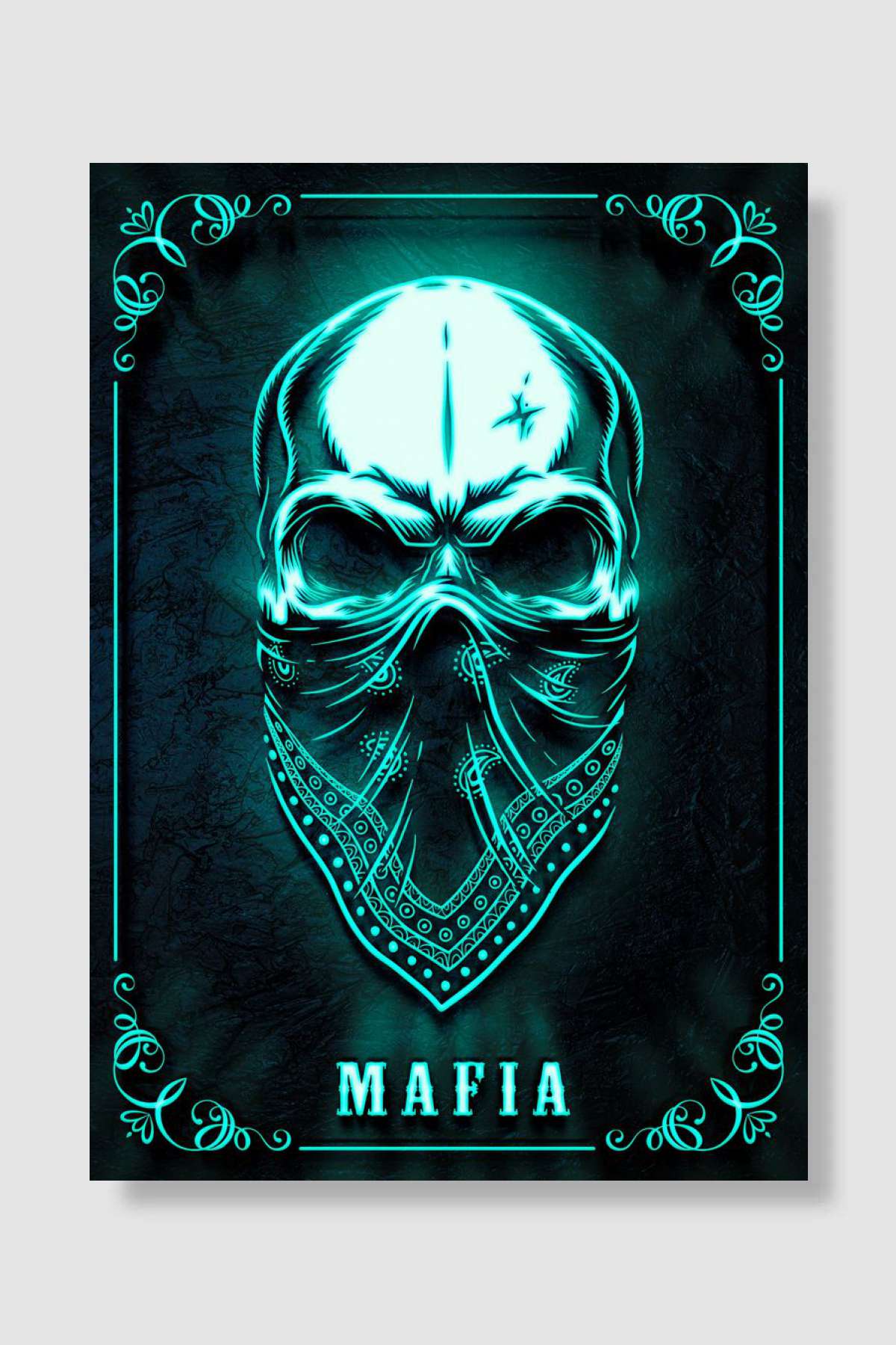 Mafia III Oyun Poster Çerçevesiz Yüksek Kalite Oyun Afiş Duvar Poster