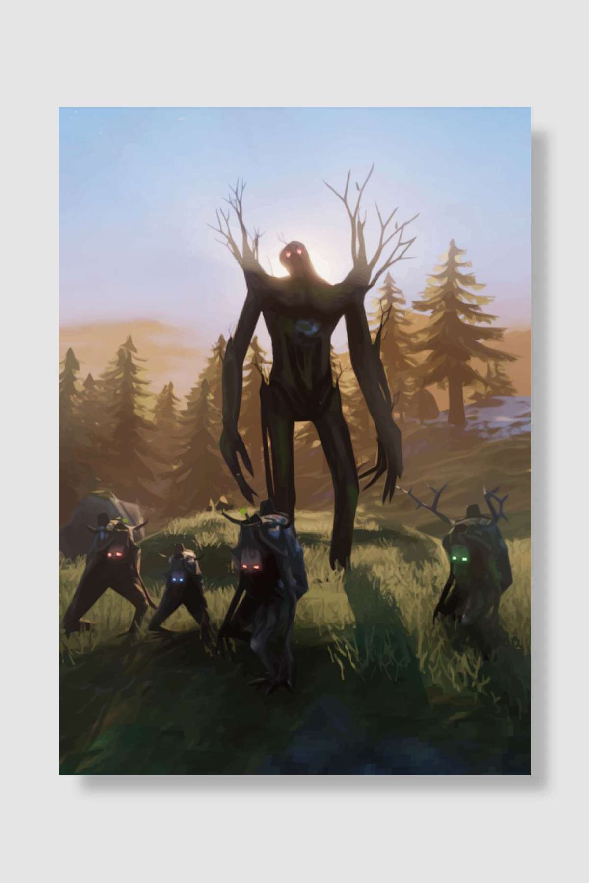 Valheim God Of War Game Oyun Poster Çerçevesiz Yüksek Kalite Oyun Afiş Duvar Poster