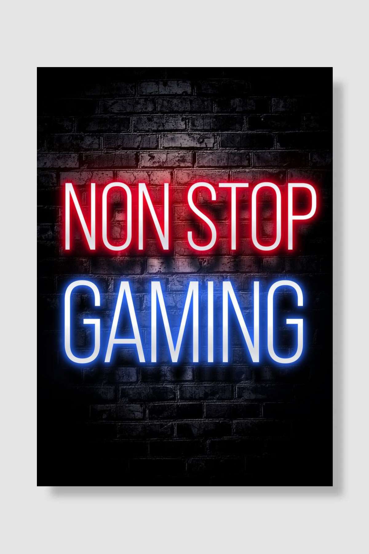 gaming gamer quotes quote Oyun Poster Çerçevesiz Yüksek Kalite Oyun Afiş Duvar Poster