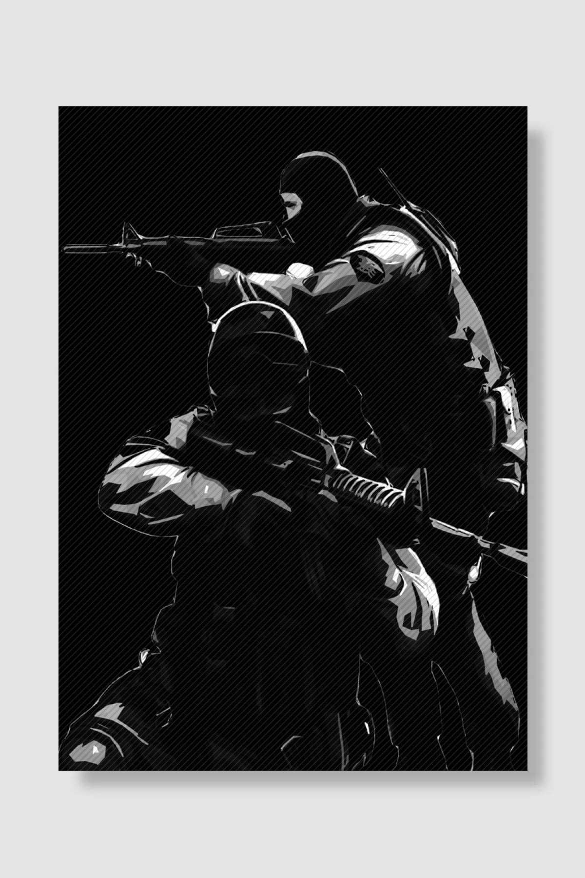 CSGO Oyun Poster Çerçevesiz Yüksek Kalite Oyun Afiş Duvar Poster