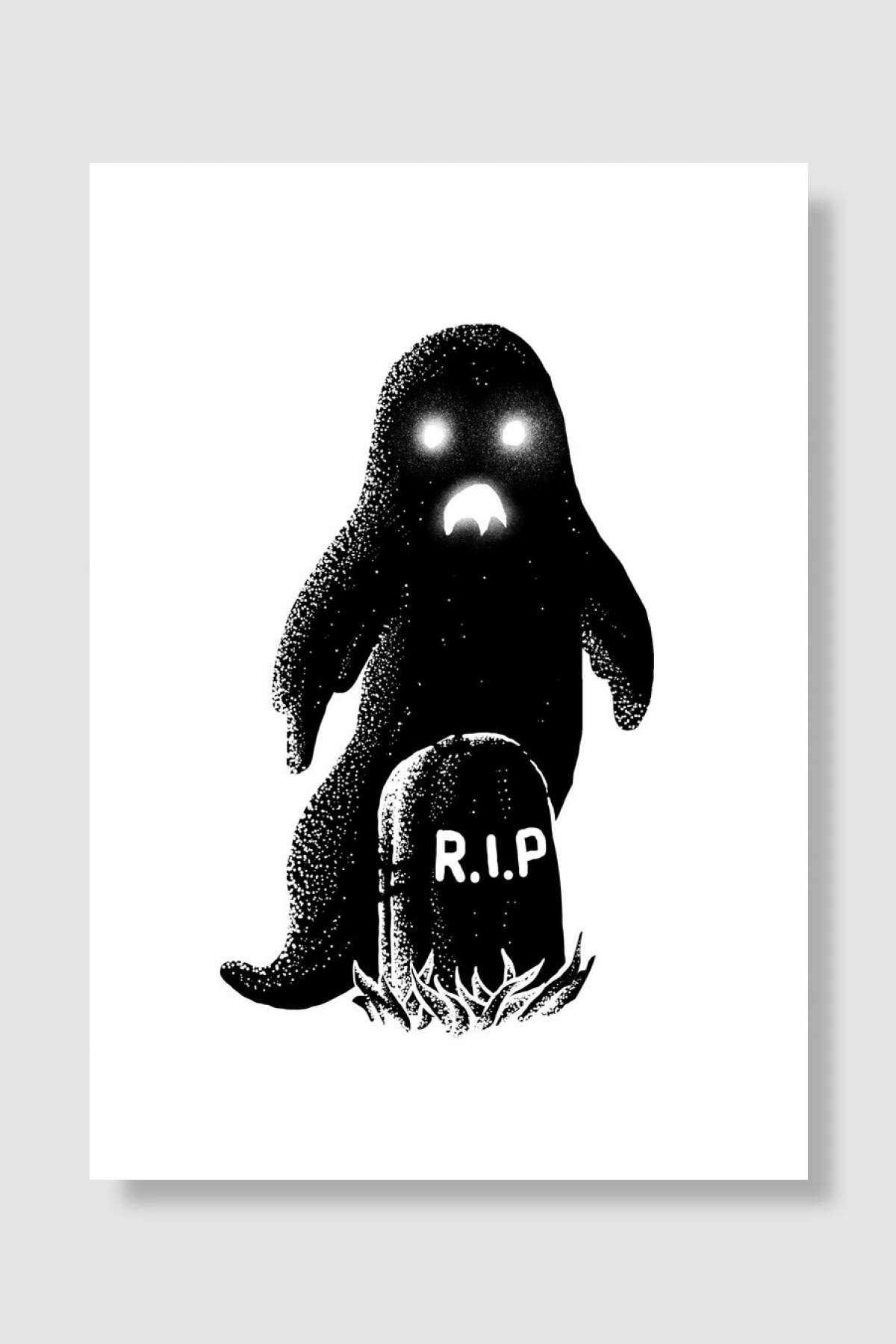 Horror dotwork3 Oyun Poster Çerçevesiz Yüksek Kalite Oyun Afiş Duvar Poster