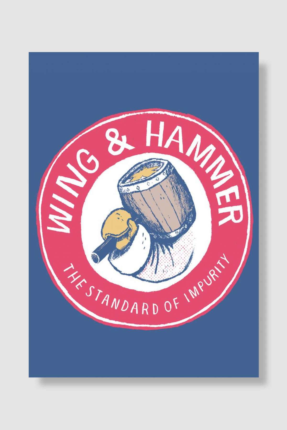 wing and hammer Oyun Poster Çerçevesiz Yüksek Kalite Oyun Afiş Duvar Poster