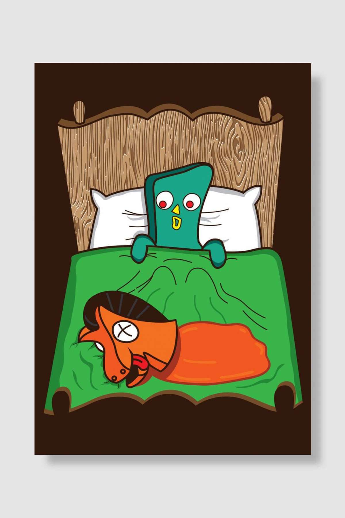 Revenge Oyun Poster Çerçevesiz Yüksek Kalite Oyun Afiş Duvar Poster