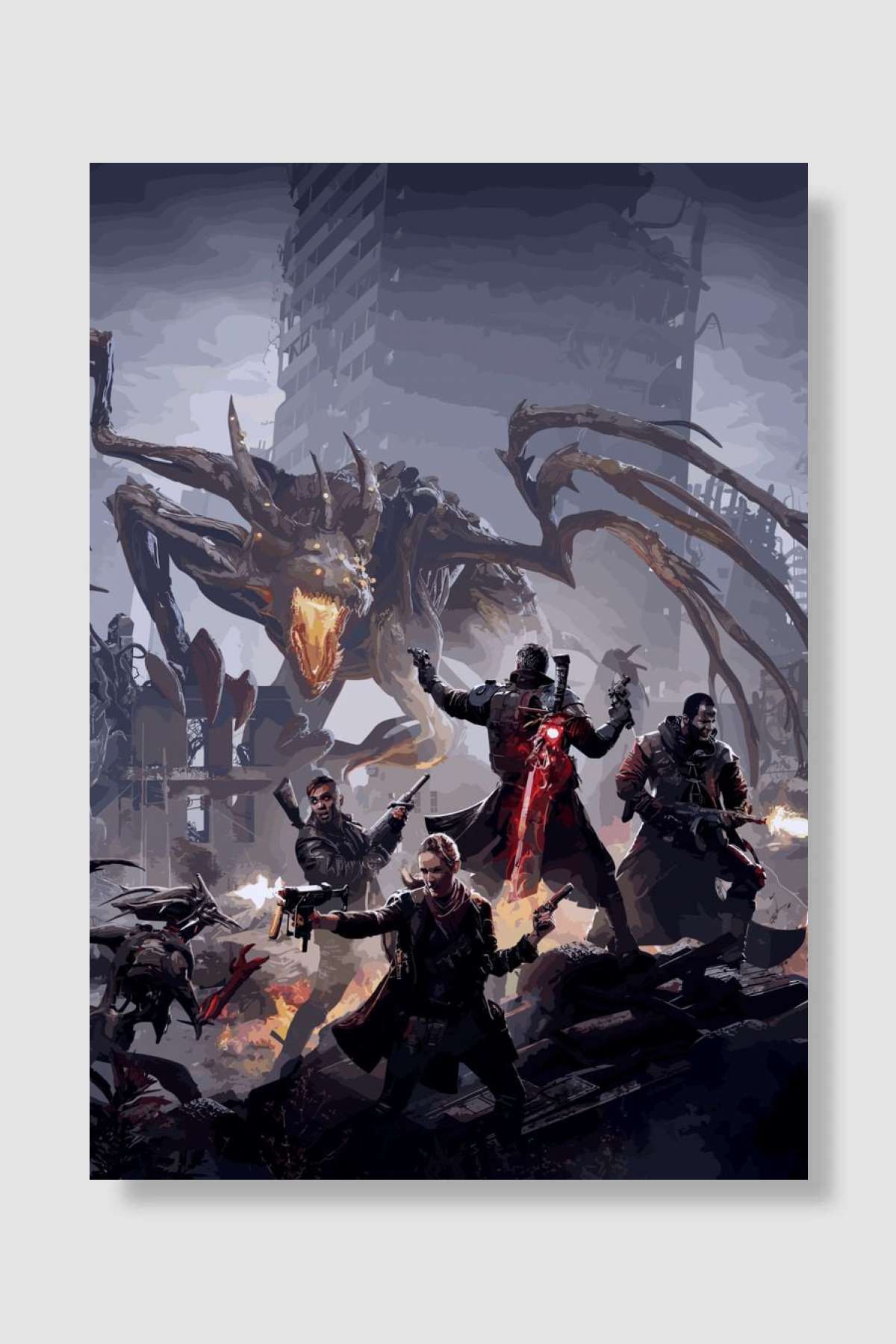 Remnant Oyun Poster Çerçevesiz Yüksek Kalite Oyun Afiş Duvar Poster