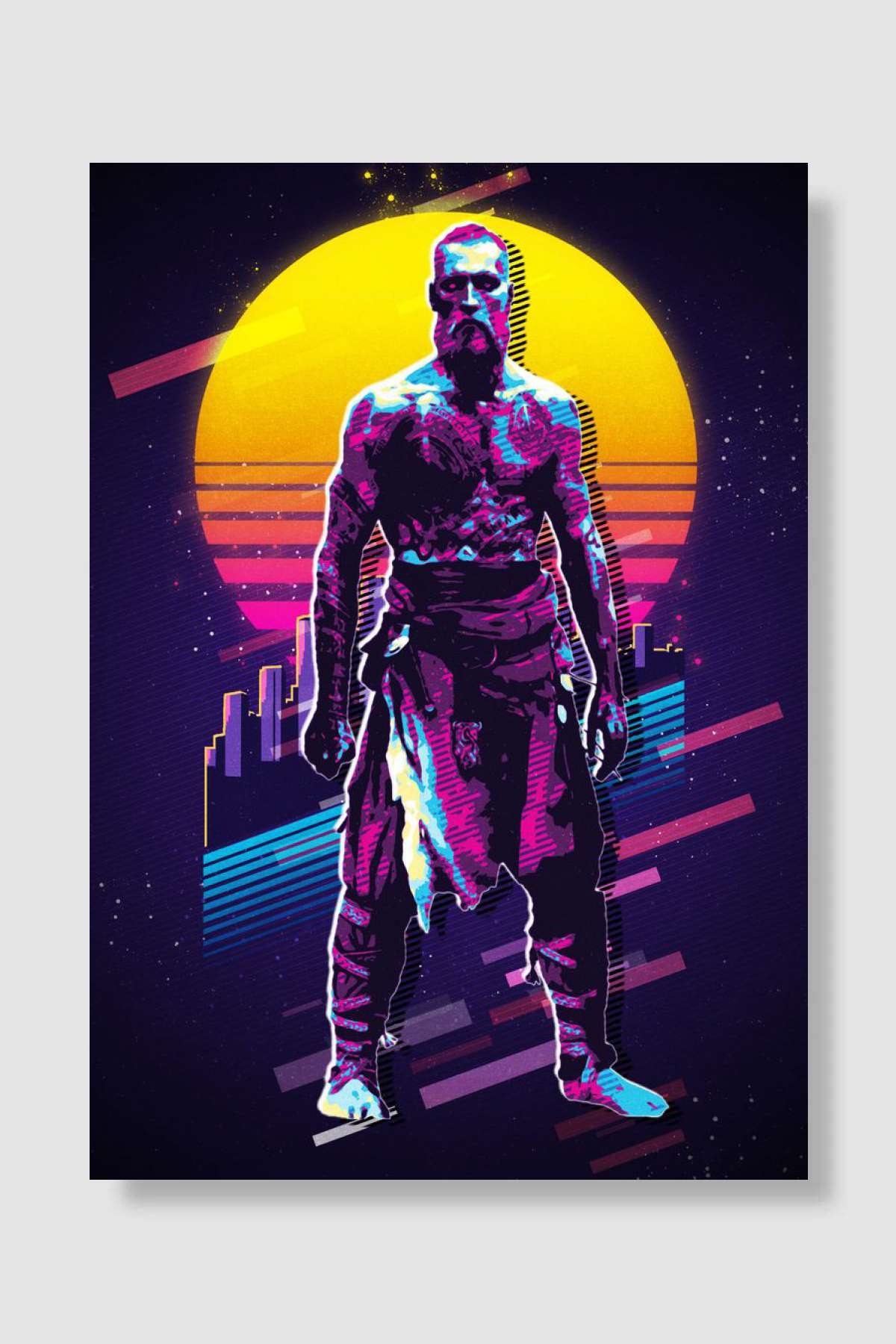 Balder Oyun Poster Çerçevesiz Yüksek Kalite Oyun Afiş Duvar Poster