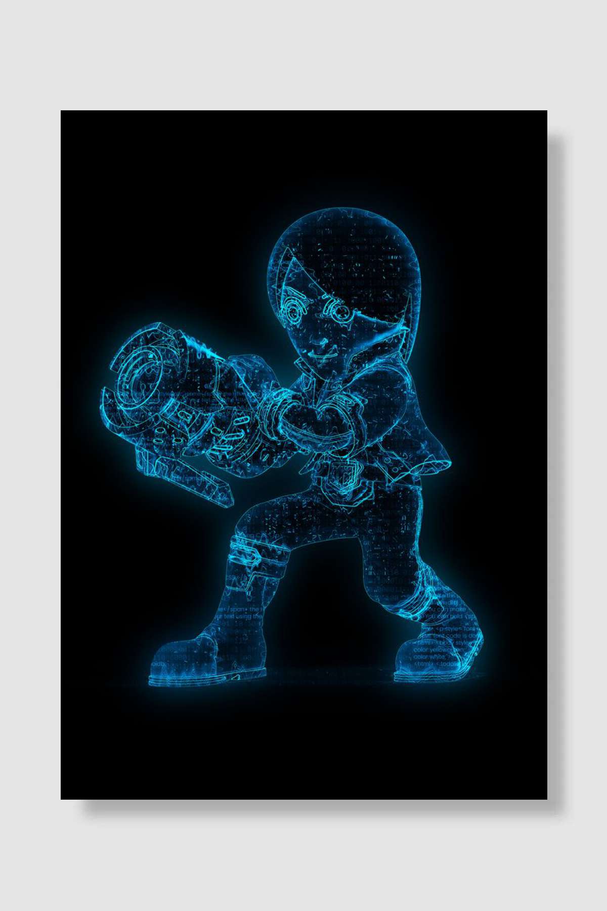 Wii Gunner Oyun Poster Çerçevesiz Yüksek Kalite Oyun Afiş Duvar Poster