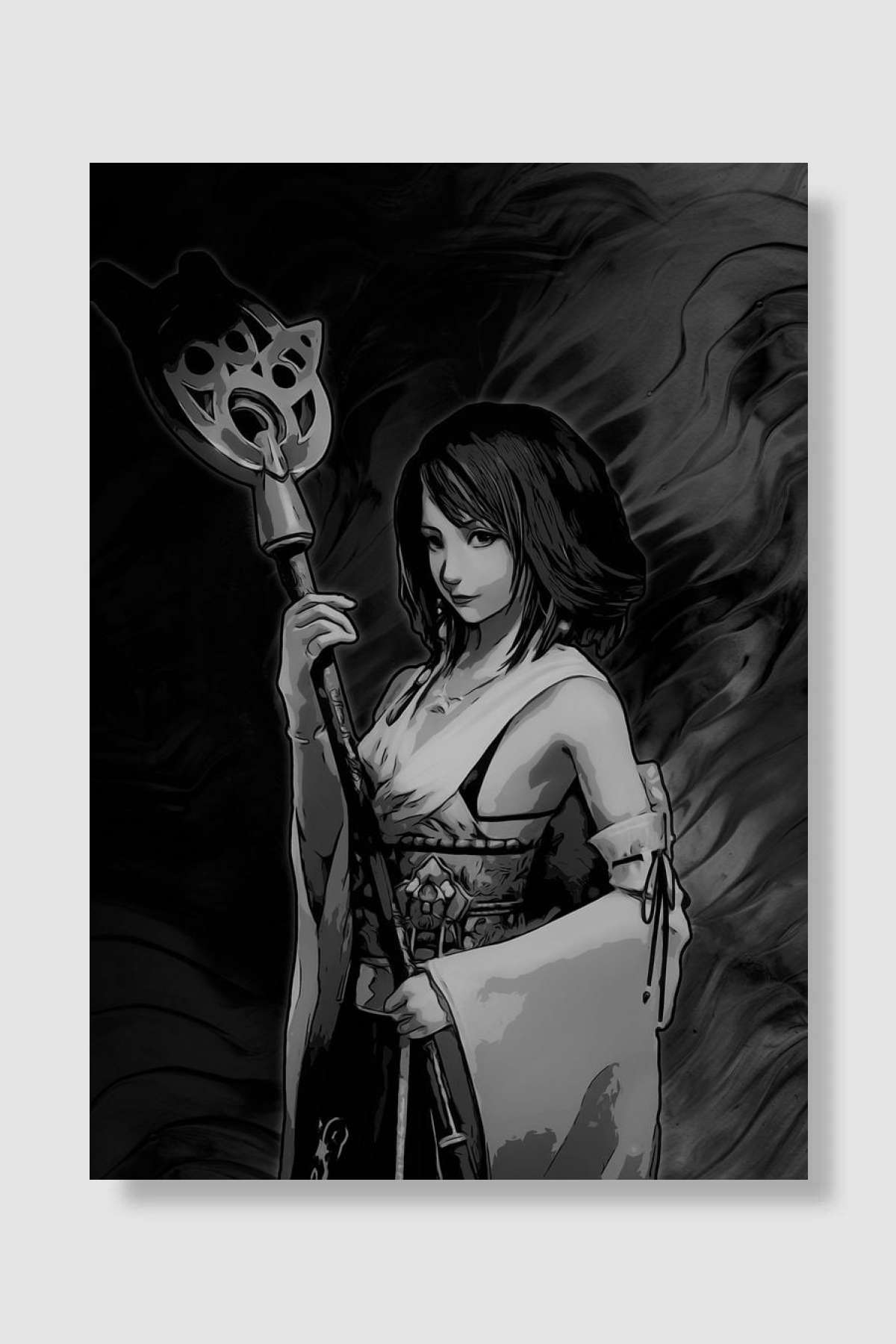 yuna Oyun Poster Çerçevesiz Yüksek Kalite Oyun Afiş Duvar Poster