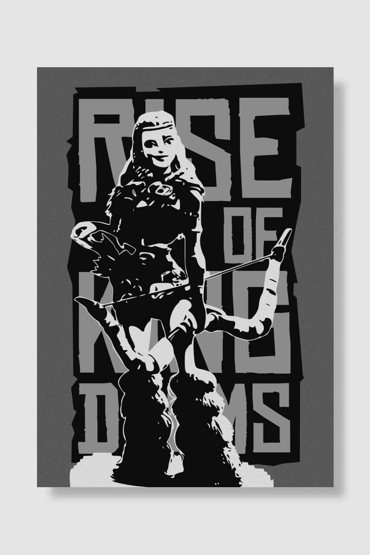 ROK Keira Oyun Poster Çerçevesiz Yüksek Kalite Oyun Afiş Duvar Poster