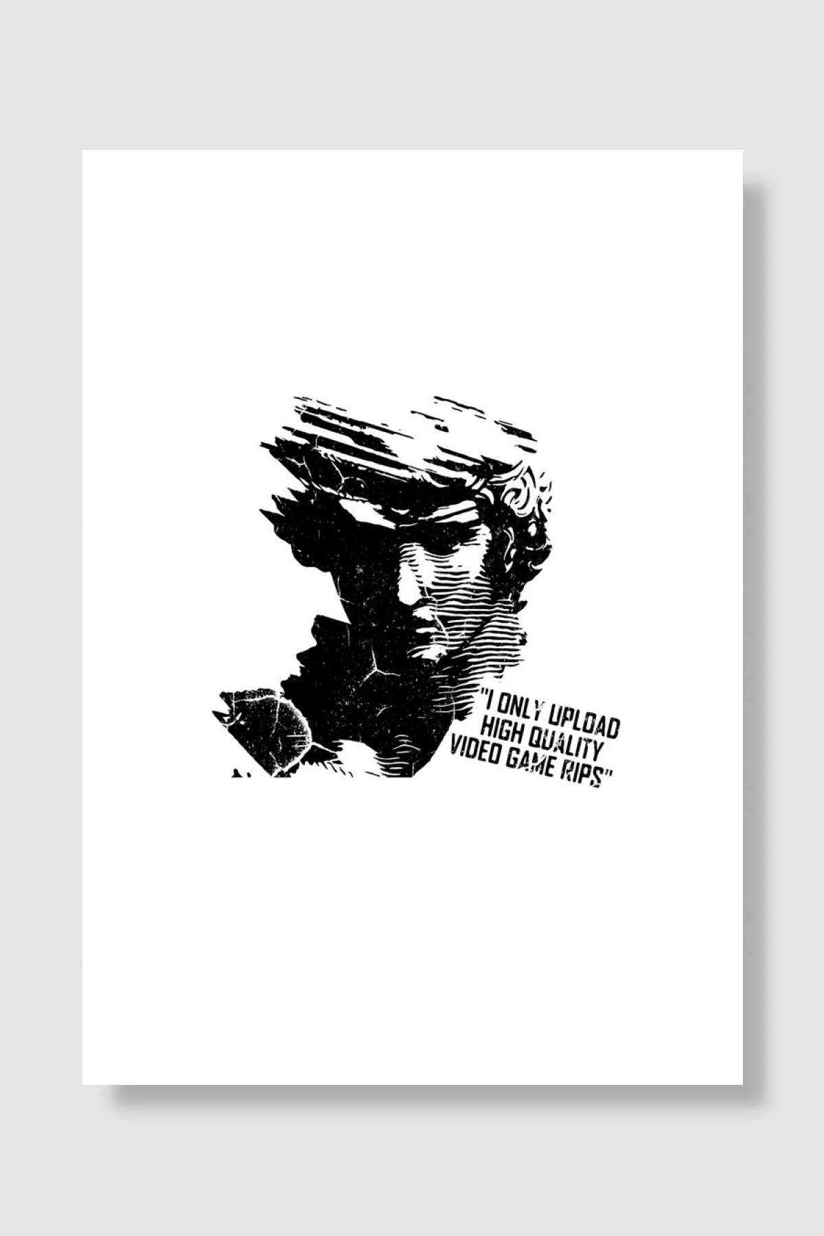 video game grips Oyun Poster Çerçevesiz Yüksek Kalite Oyun Afiş Duvar Poster