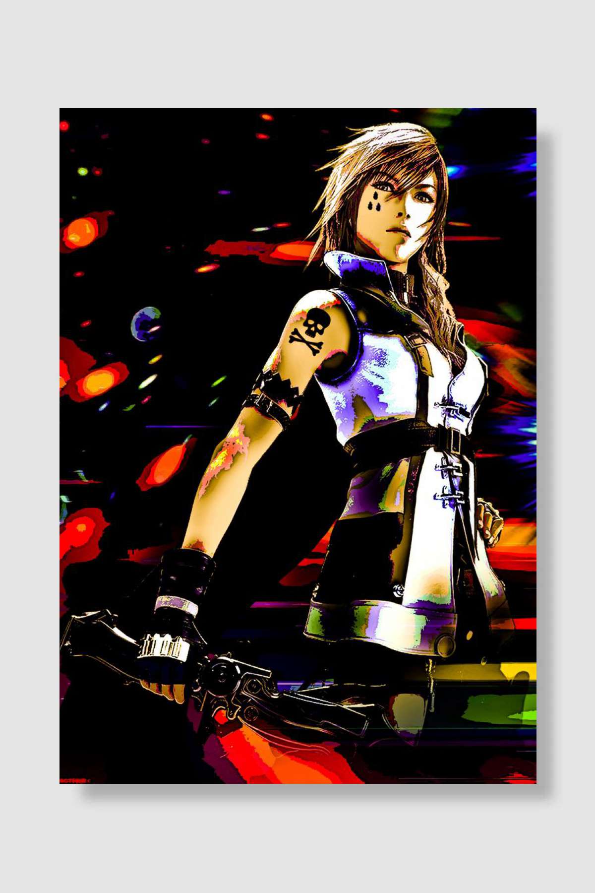 Warrior Princess Oyun Poster Çerçevesiz Yüksek Kalite Oyun Afiş Duvar Poster