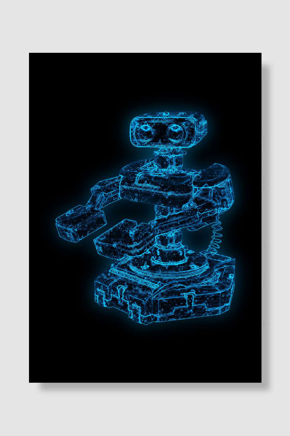 ROB Oyun Poster Çerçevesiz Yüksek Kalite Oyun Afiş Duvar Poster