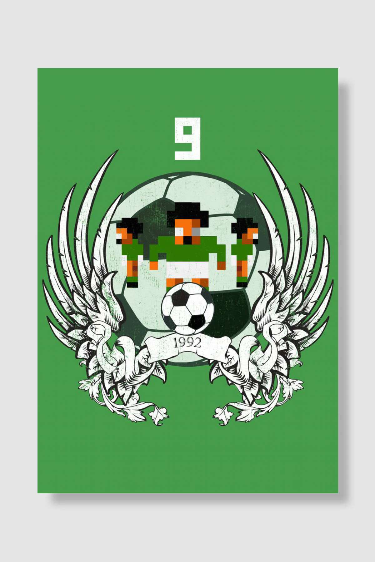 Sensi Oyun Poster Çerçevesiz Yüksek Kalite Oyun Afiş Duvar Poster