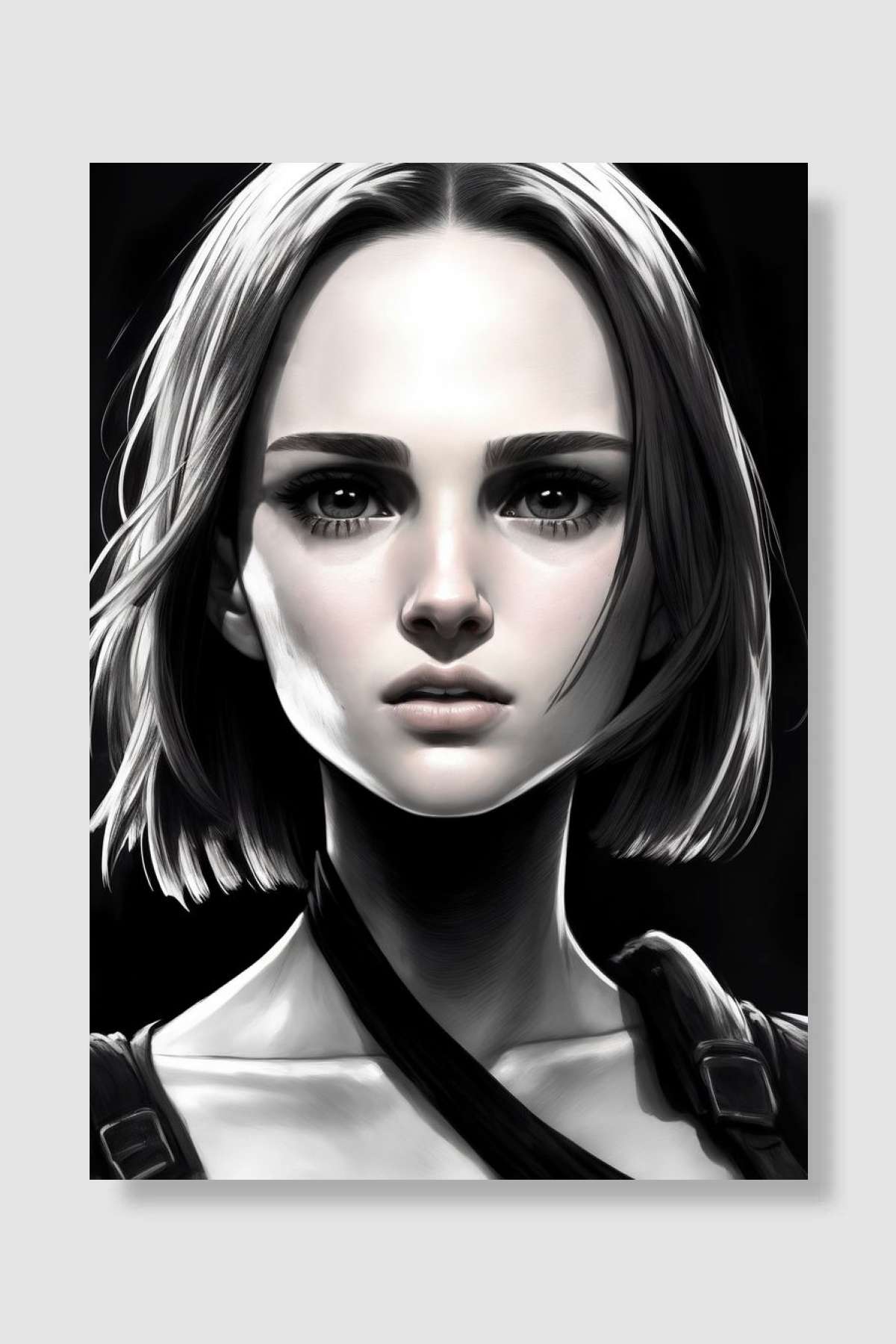 Natalie Leon Oyun Poster Çerçevesiz Yüksek Kalite Oyun Afiş Duvar Poster - En İyi Fiyatlarla