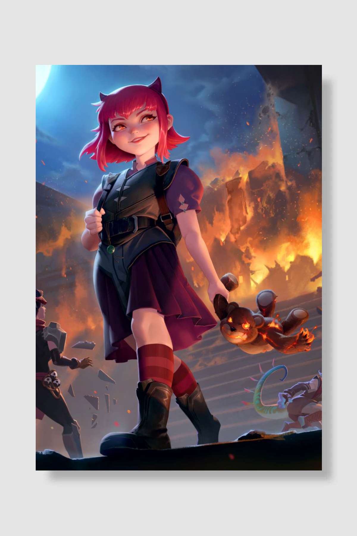 The Dark Child v Oyun Poster Çerçevesiz Yüksek Kalite Oyun Afiş Duvar Poster