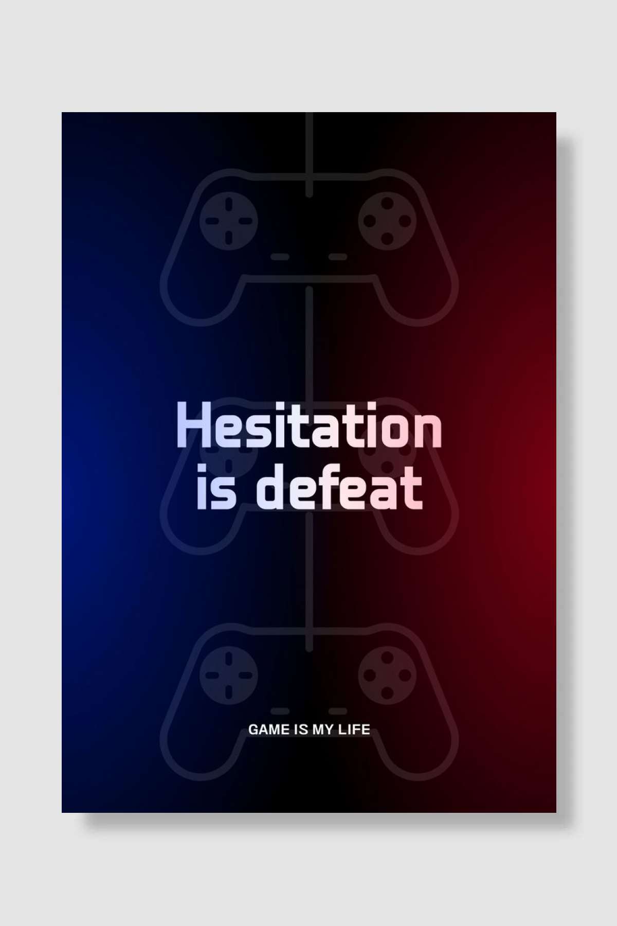 Gaming Quotes 34 Oyun Poster Çerçevesiz Yüksek Kalite Oyun Afiş Duvar Poster