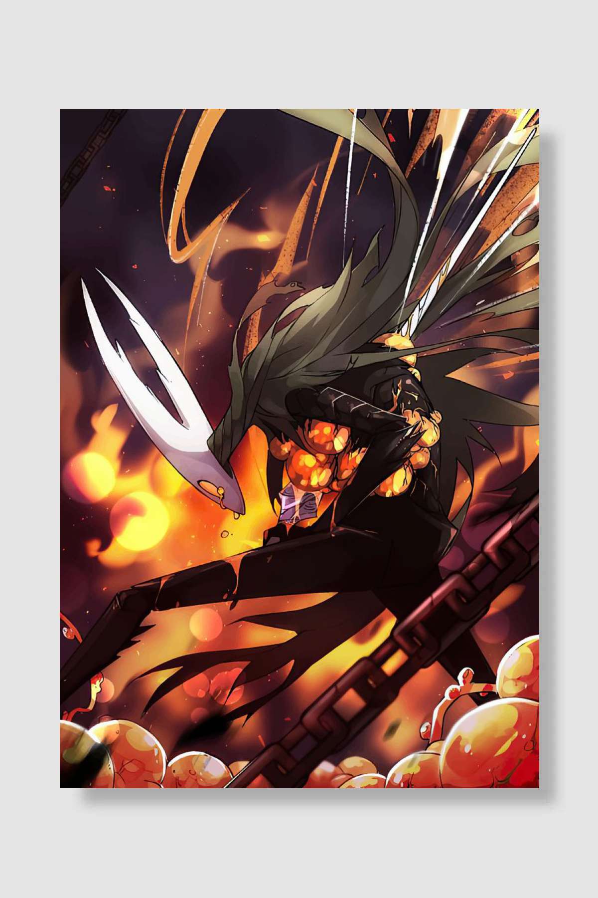 Hollow Knight Game Oyun Poster Çerçevesiz Yüksek Kalite Oyun Afiş Duvar Poster