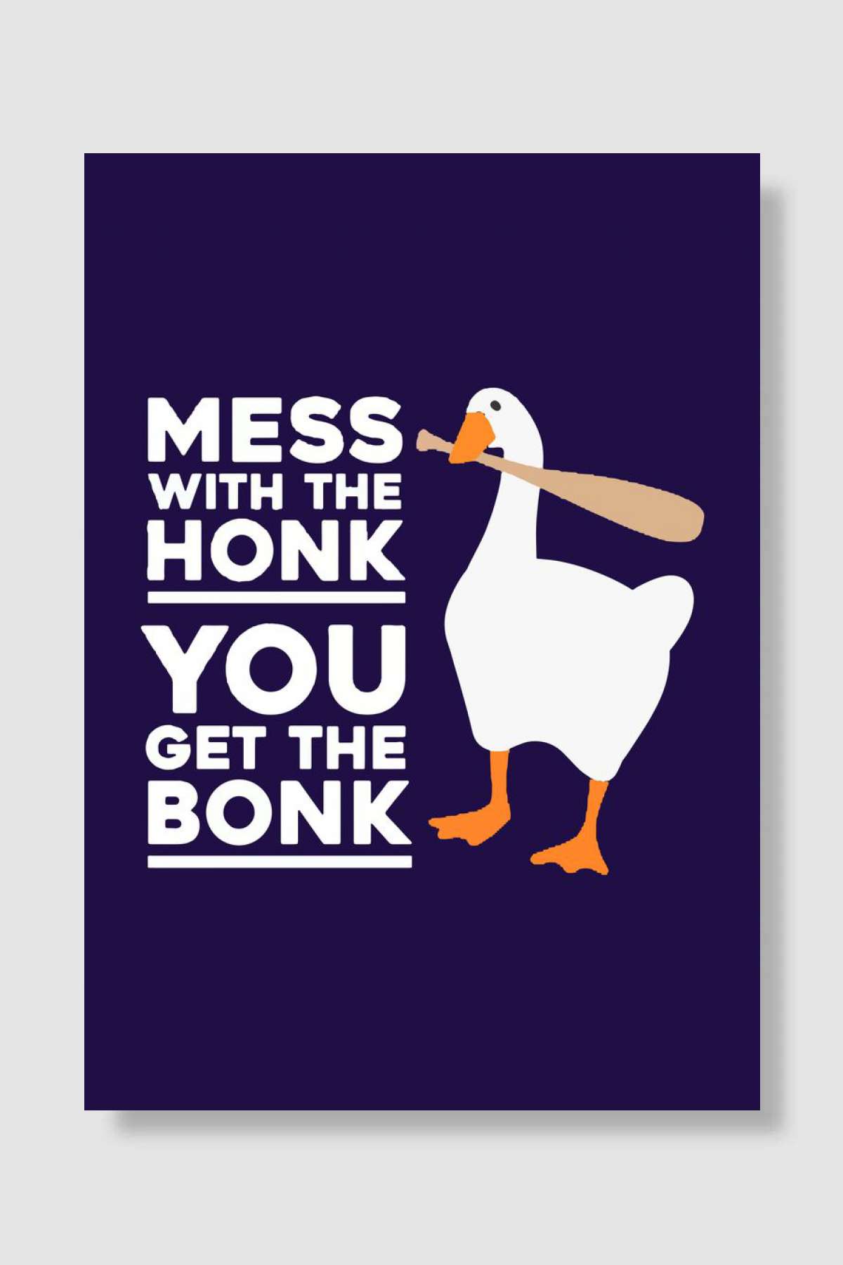 untitled goose game 2 Oyun Poster Çerçevesiz Yüksek Kalite Oyun Afiş Duvar Poster