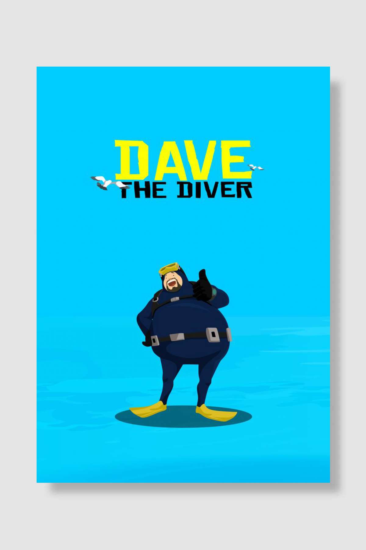 dave the diver Oyun Poster Çerçevesiz Yüksek Kalite Oyun Afiş Duvar Poster