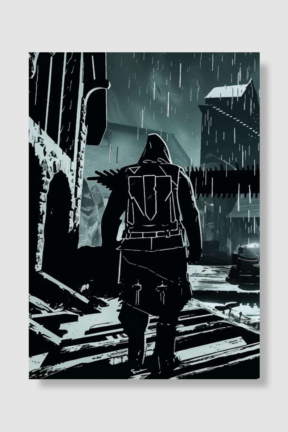 Thief Oyun Poster Çerçevesiz Yüksek Kalite Oyun Afiş Duvar Poster