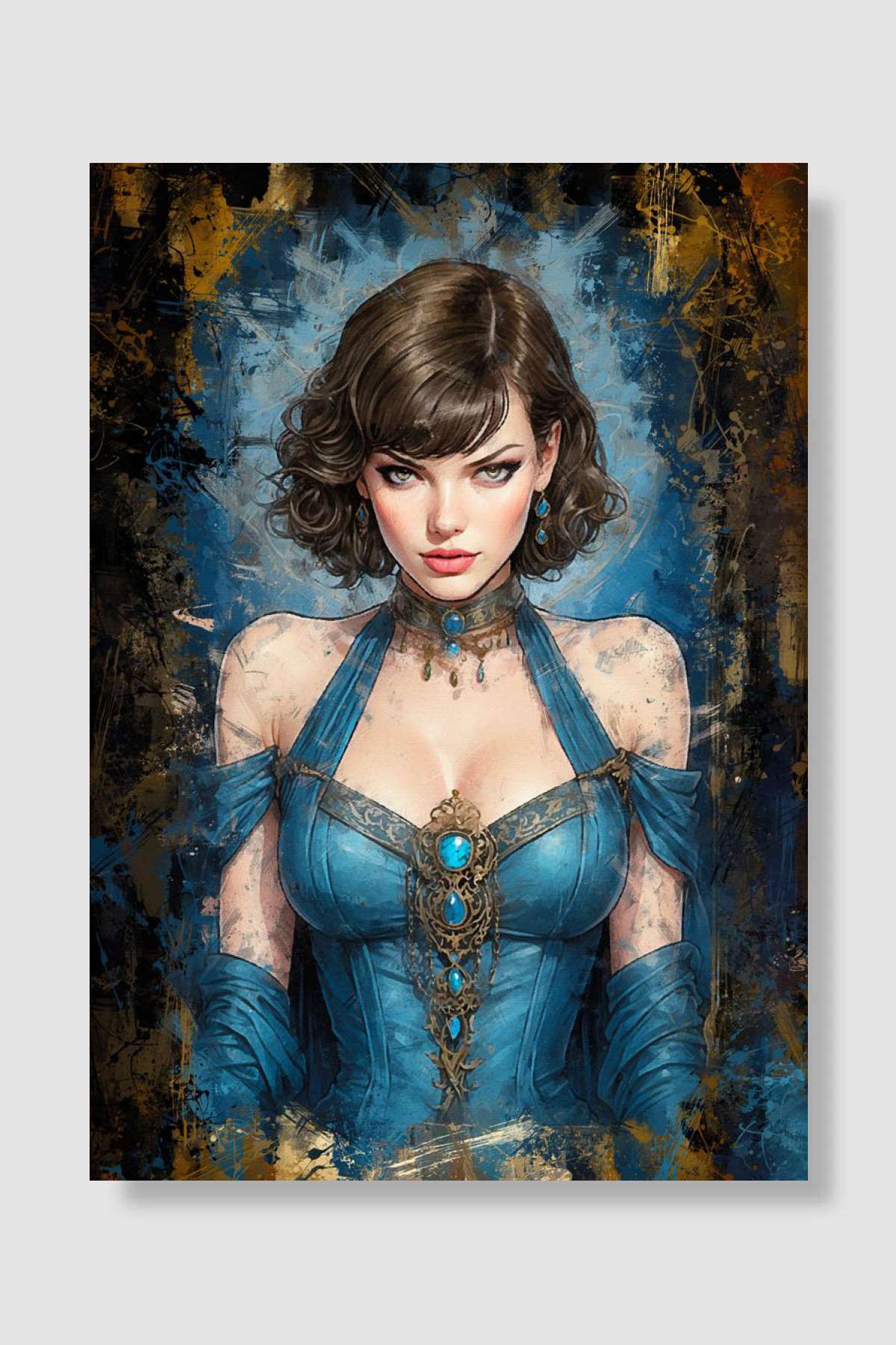 The Enigmatic Suspension Oyun Poster Çerçevesiz Yüksek Kalite Oyun Afiş Duvar Poster