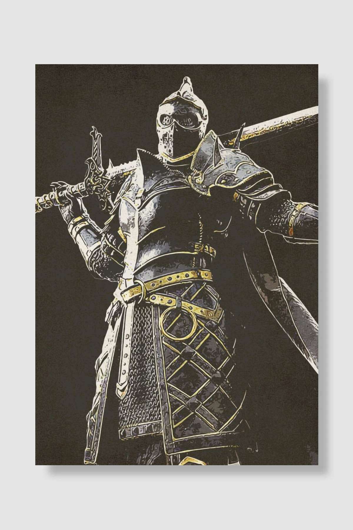 Apollyon Oyun Poster Çerçevesiz Yüksek Kalite Oyun Afiş Duvar Poster