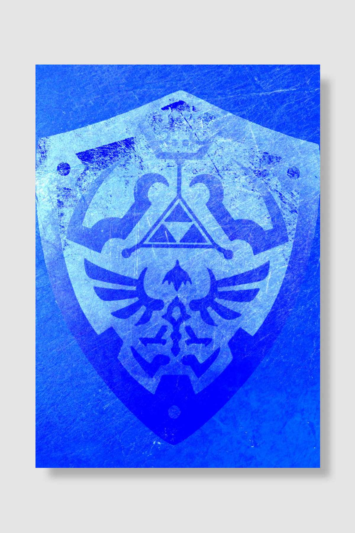 Zelda Shield IV Oyun Poster Çerçevesiz Yüksek Kalite Oyun Afiş Duvar Poster