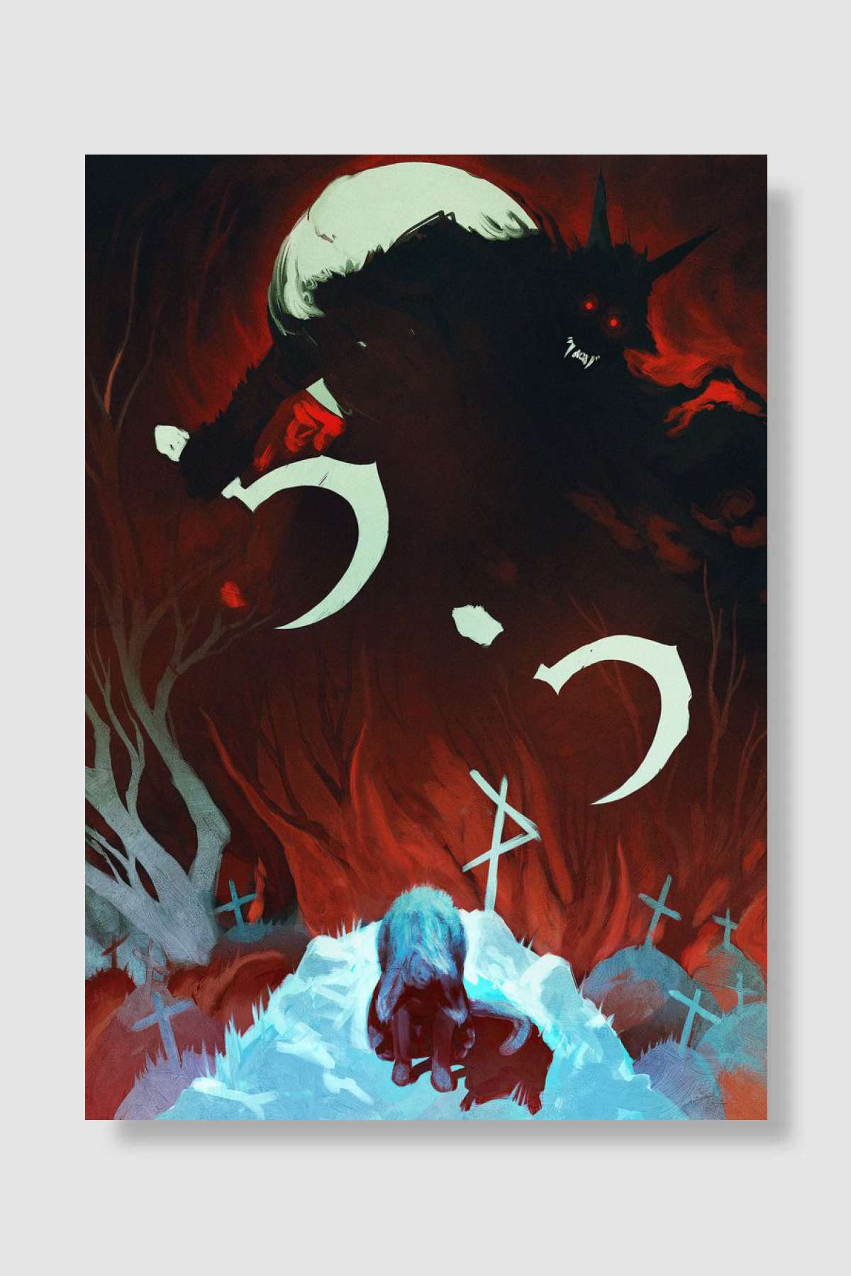 Last life Oyun Poster Çerçevesiz Yüksek Kalite Oyun Afiş Duvar Poster