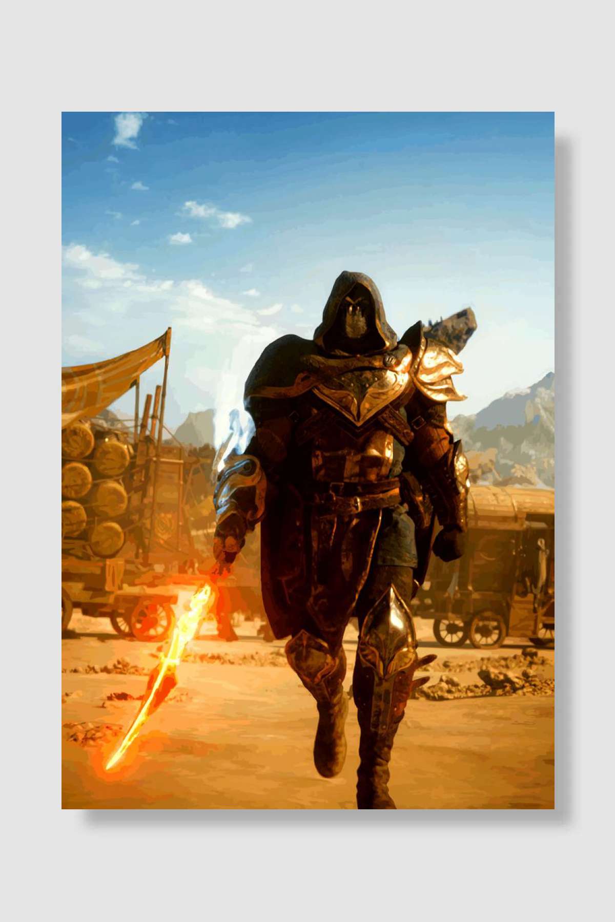 adventure game Oyun Poster Çerçevesiz Yüksek Kalite Oyun Afiş Duvar Poster