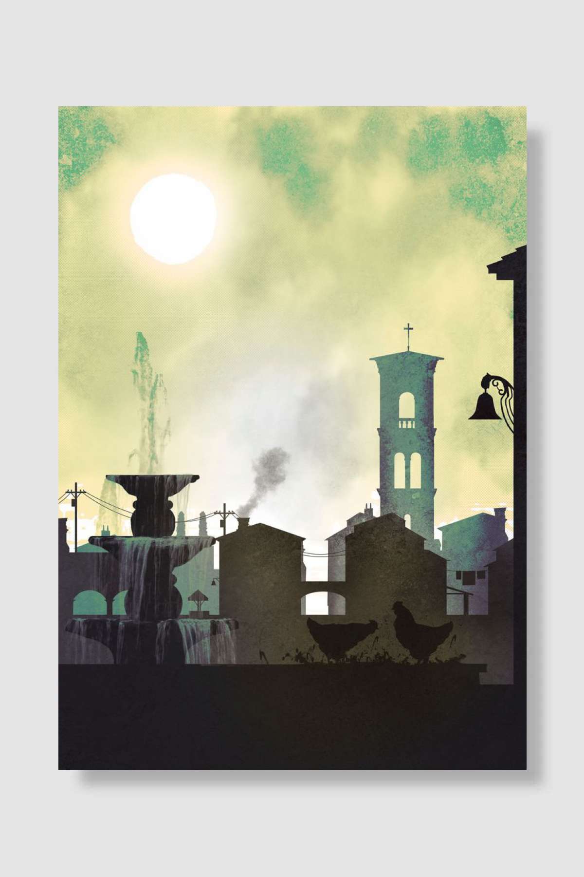 Inferno Counter Strike Oyun Poster Çerçevesiz Yüksek Kalite Oyun Afiş Duvar Poster - En İyi Fiyatlarla