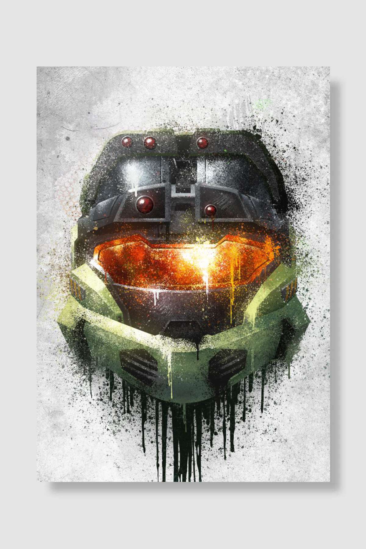 Jun's Helmet Oyun Poster Çerçevesiz Yüksek Kalite Oyun Afiş Duvar Poster