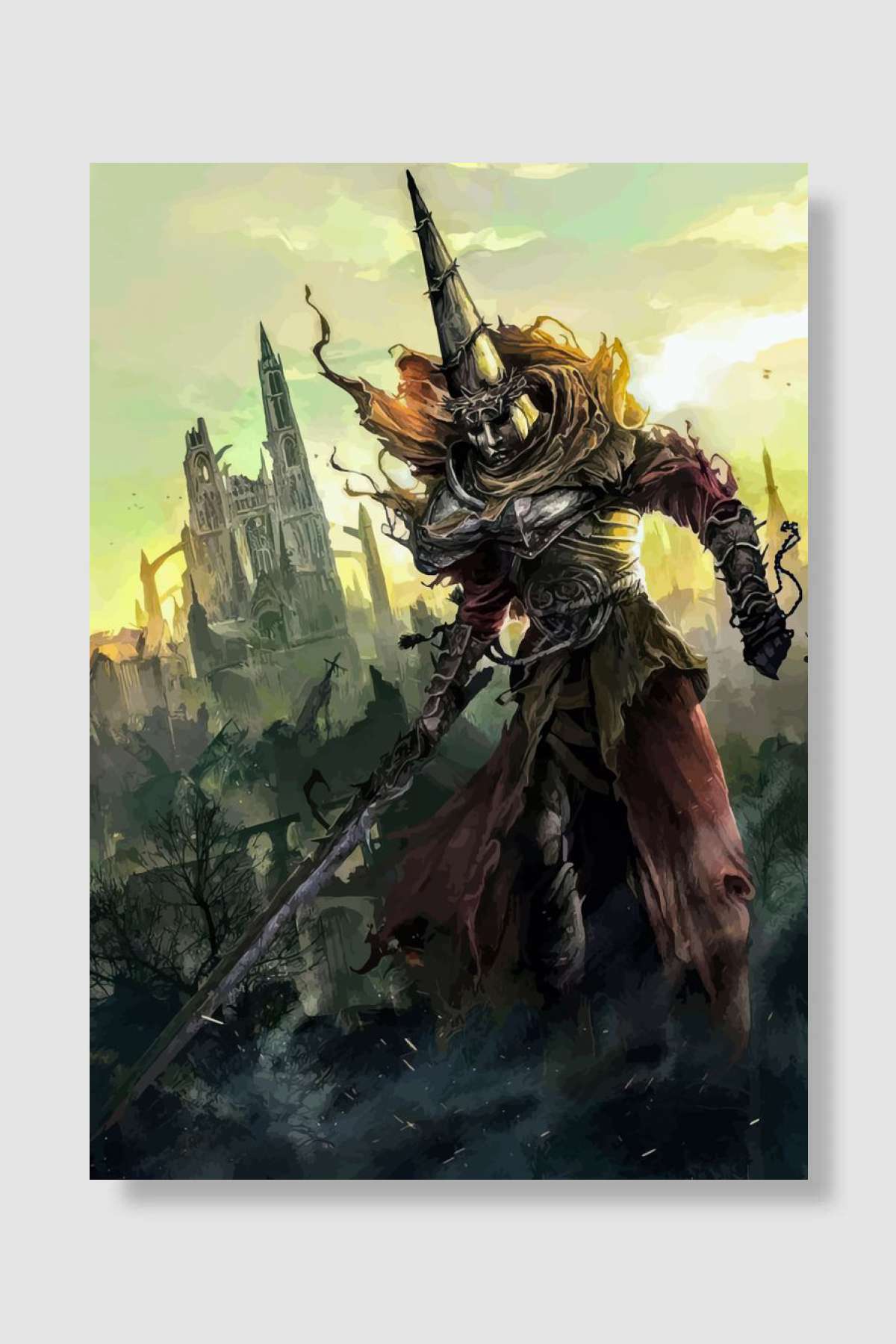 blasphemous Oyun Poster Çerçevesiz Yüksek Kalite Oyun Afiş Duvar Poster